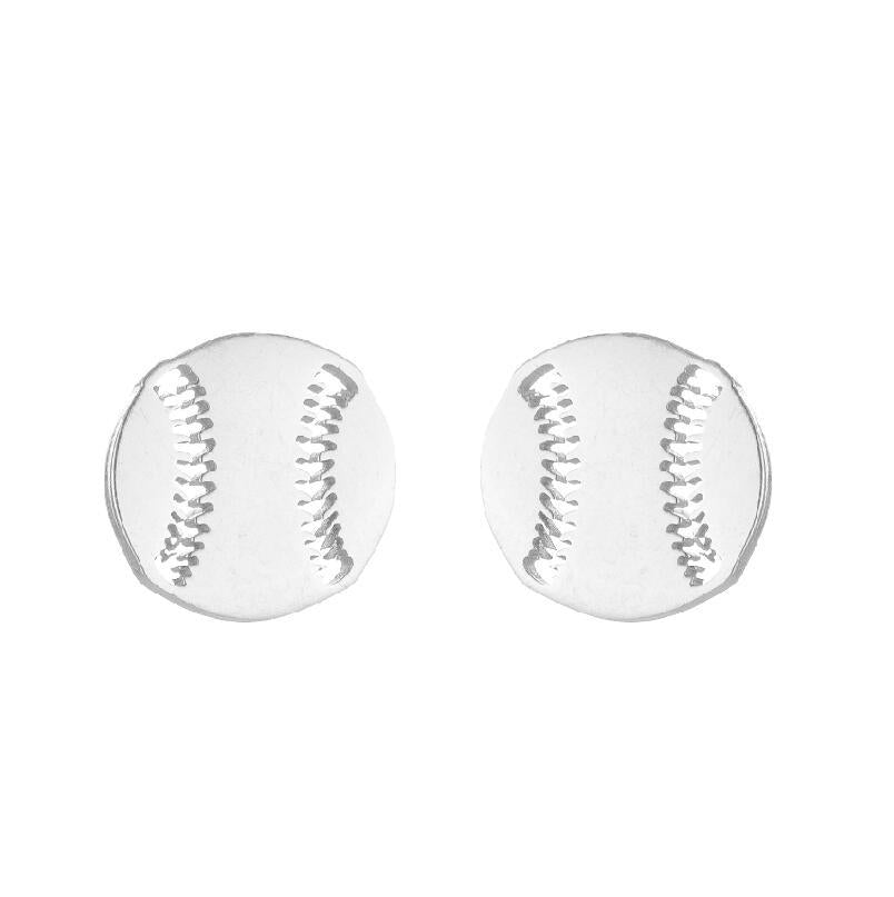 Retro Sports Olive Football Series Female Earrings