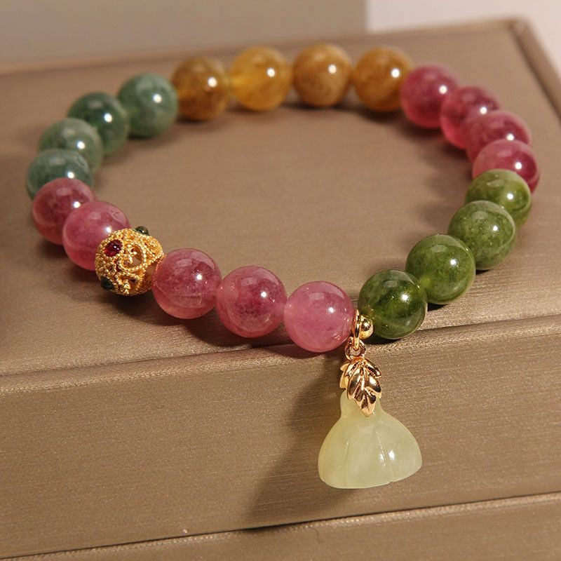 Paw Tourmaline Female Chinese Style Ornament Bracelets
