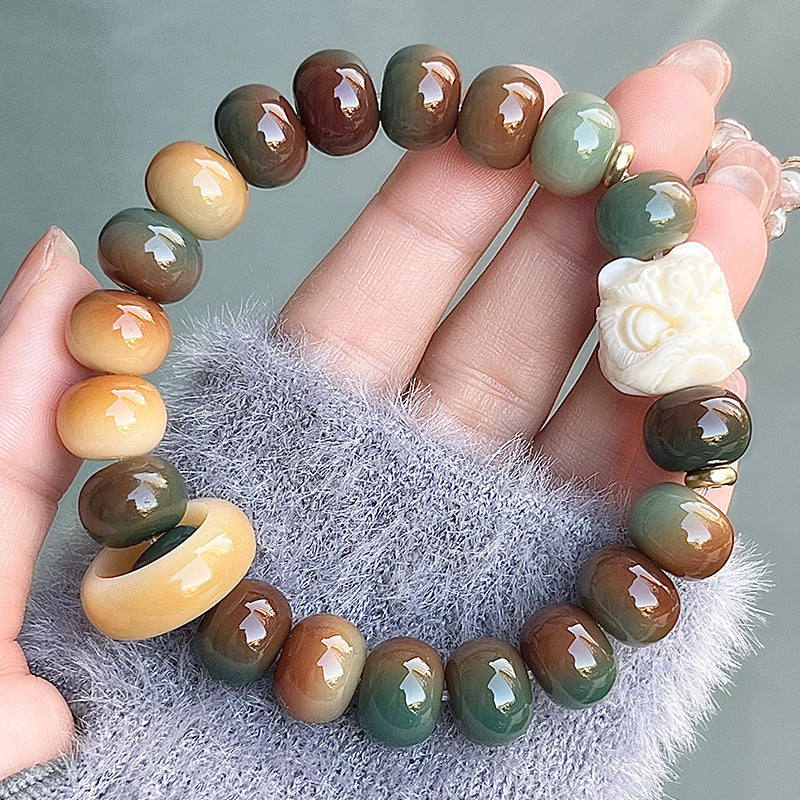 Old Materials Bodhi Root Halter Design Bracelets