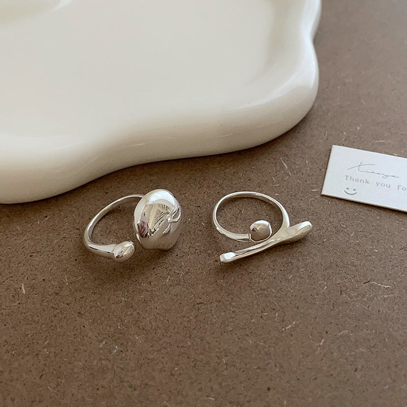 Line Open Female Niche Design Light Rings