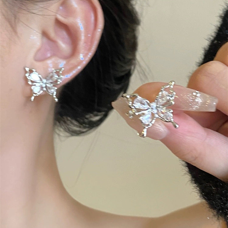 Zircon High-grade Exquisite Niche Sier Pin Rings