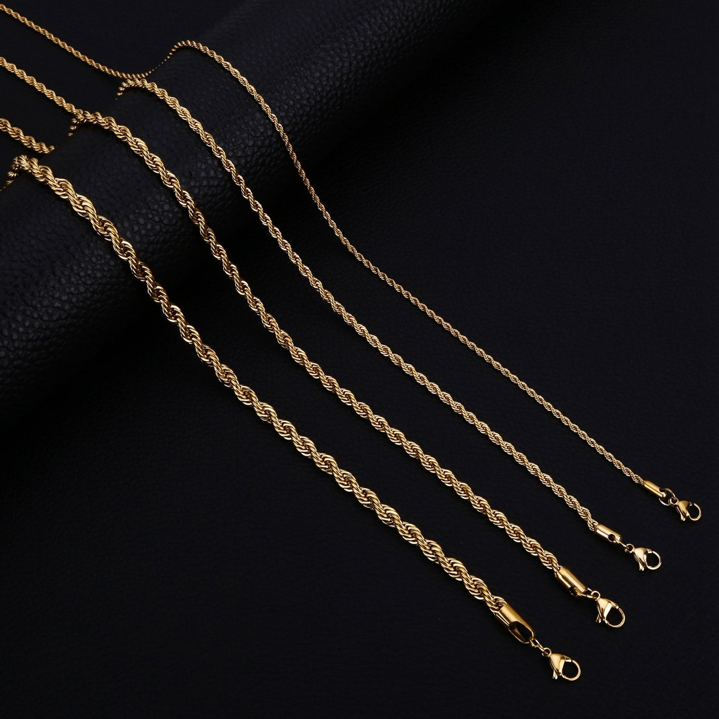 Women's & Men's Hemp Flowers Chain Gold Sier Furnace Necklaces