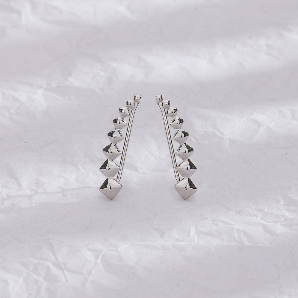 Style Golden Light Luxury Snake-shaped Multiple Earrings