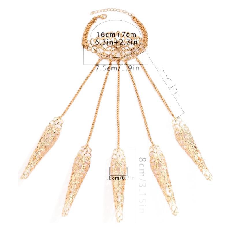 Finger Female Minority Fashion Exaggerated Light Bracelets