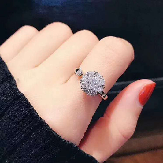 Female Light Luxury Minority Design High Rings