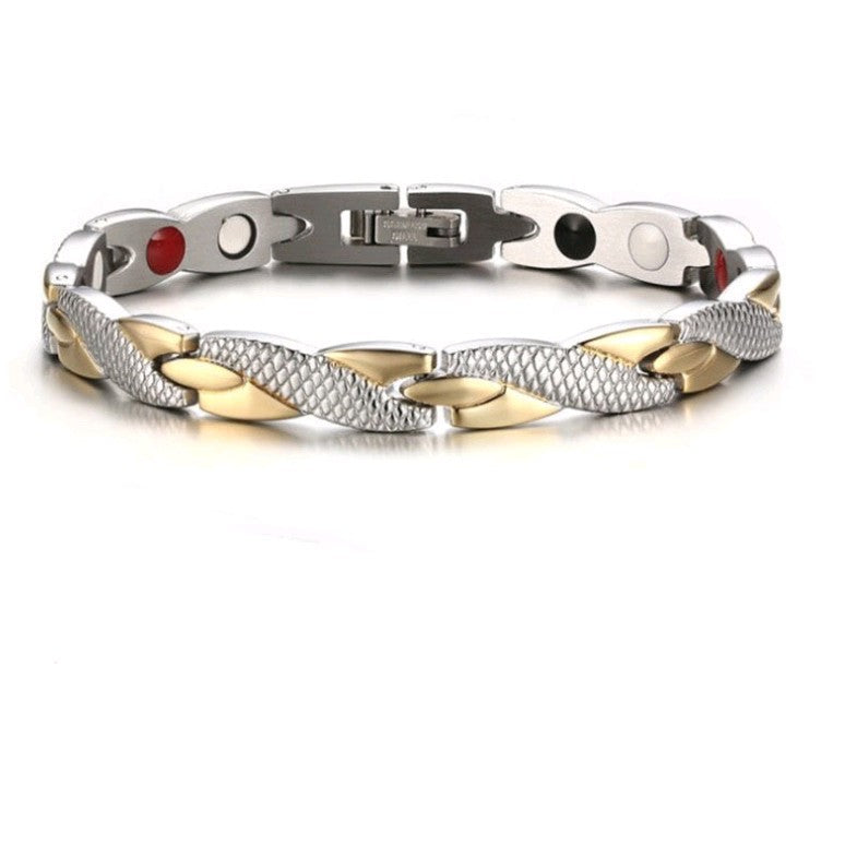 Women's & Men's Dragon Pattern Personalized Magnet Jewelry Alloy Bracelets