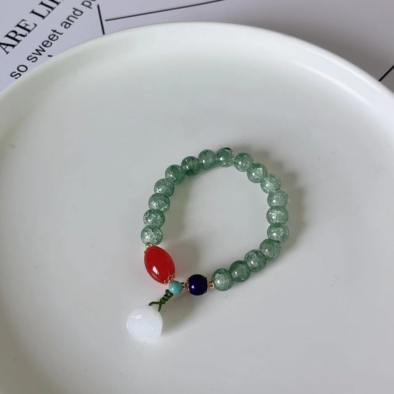 Chinese Ancient Style Safety Buckle Female Niche Bracelets