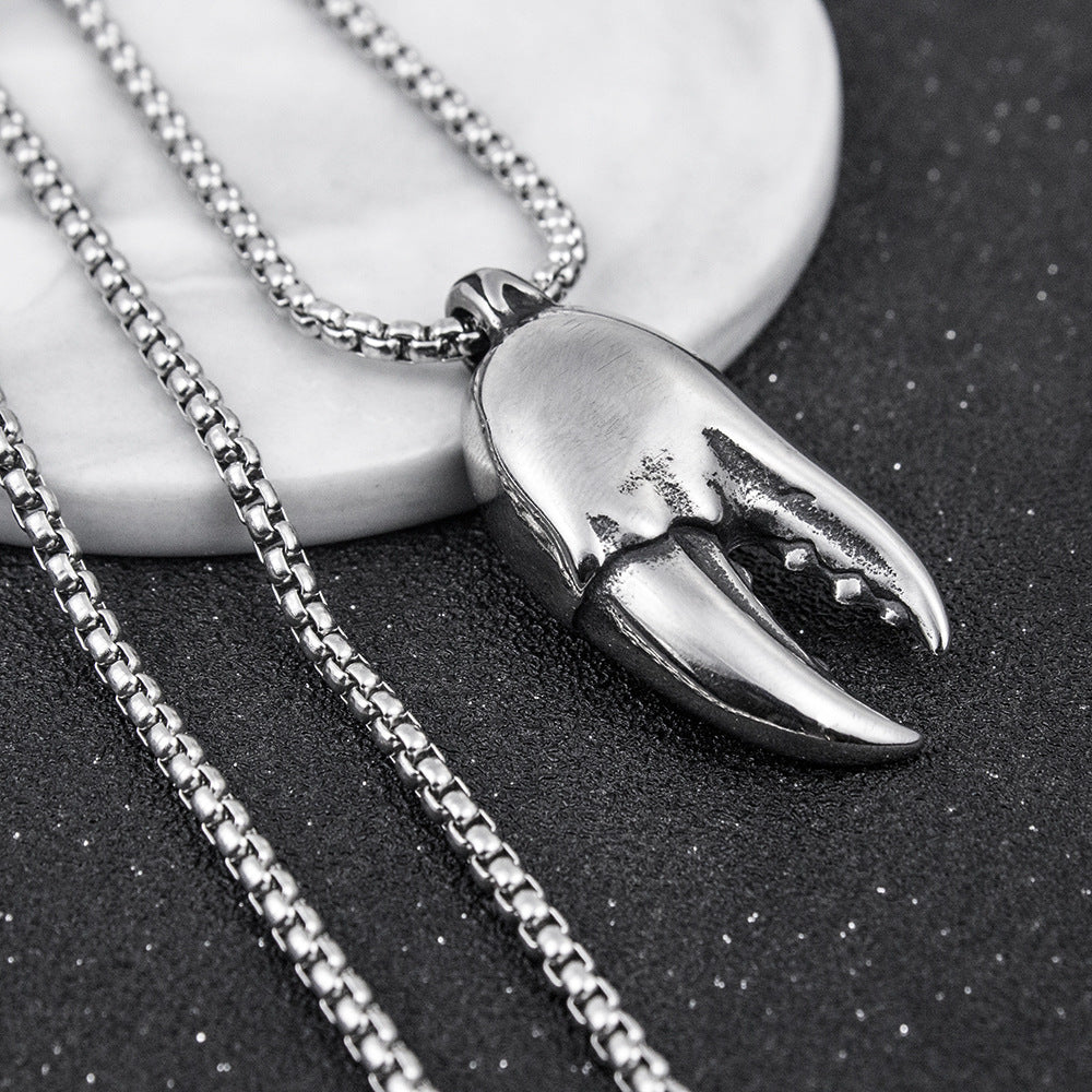 Men's Ornament Fashion Titanium Steel Skull Hip Hop Necklaces