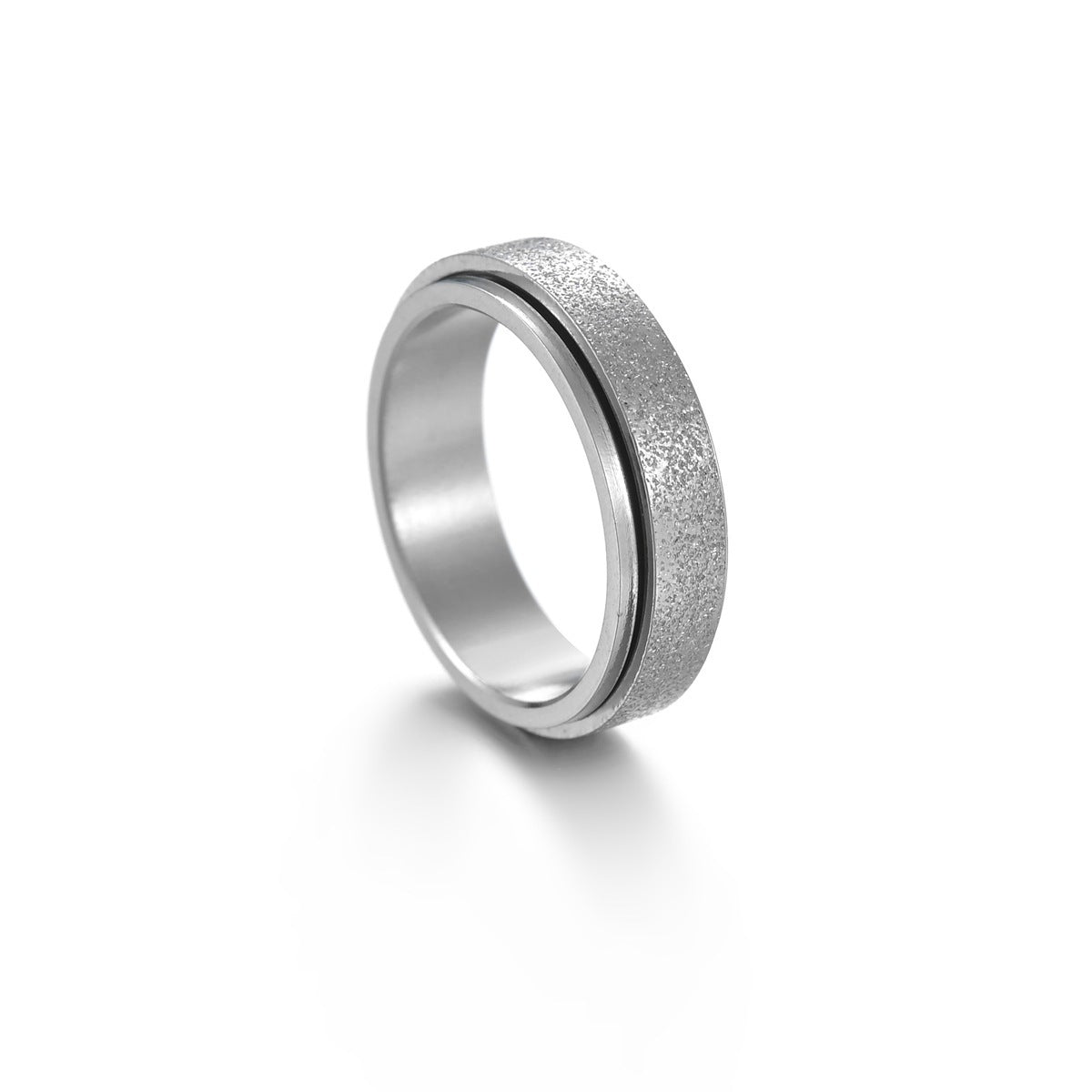Men's Pretty Casual Stainless Steel Couple Rings