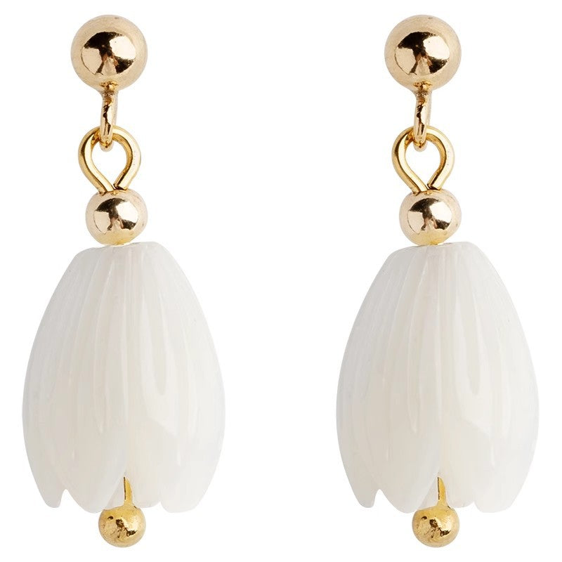 An Female Mori Style Sense Ear Clip Light Luxury Earrings