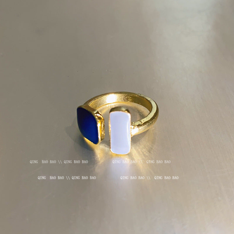 Niche Design Female Temperament Wild Personality Rings