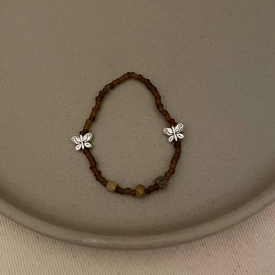 Chinese Ancient Style Safety Buckle Female Niche Bracelets