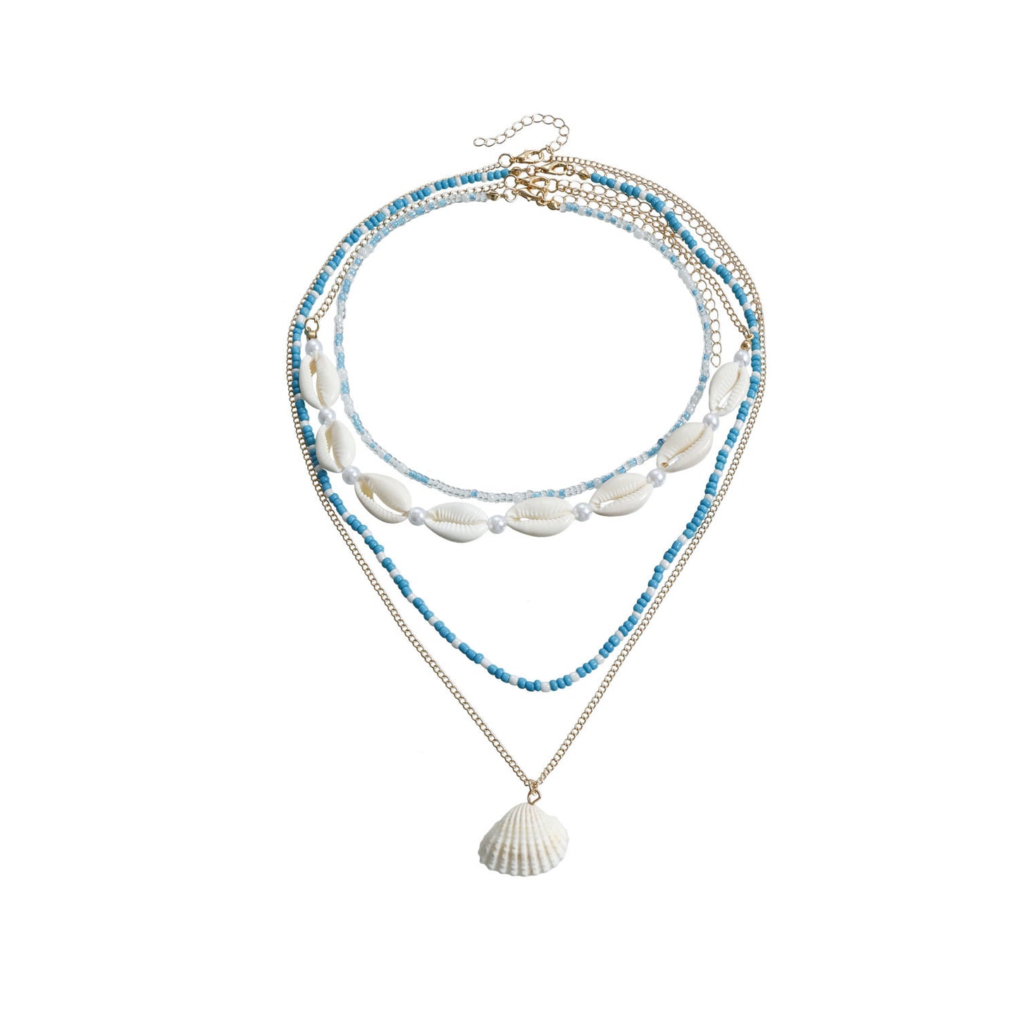 Women's Clavicle Chain Accessories Bohemian Style Bead Necklaces