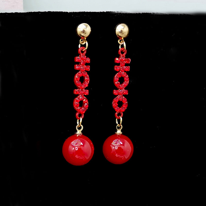 Creative Chinese Style Personalized Ethnic Face Earrings