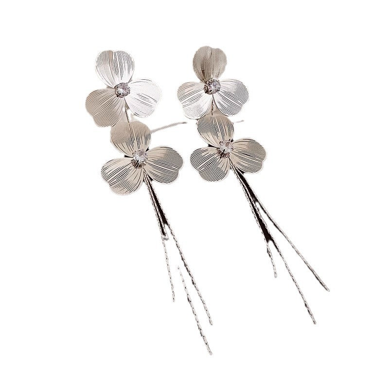 Women's Tassel Elegant Long Personalized Light Luxury Earrings