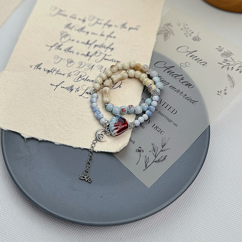 Women's High-grade Simple Chinese Style Girlfriends Mori Bracelets