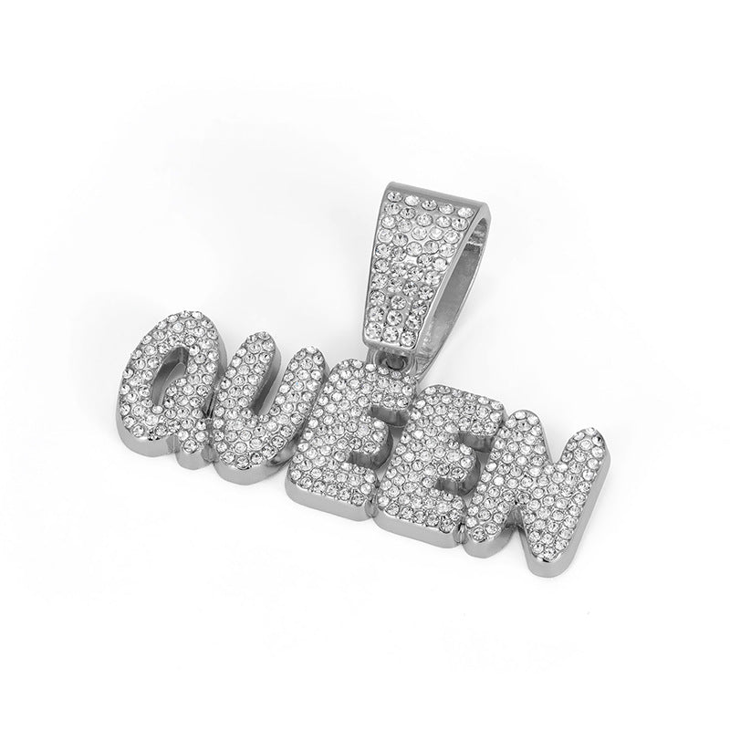 With Cuban Link Chain Chunky Hip Pendants