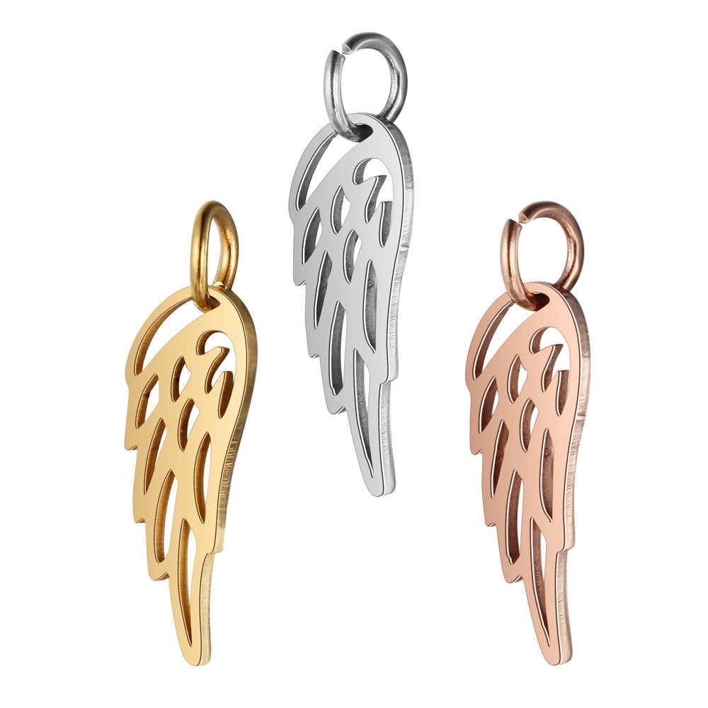Small Five-pointed Star Elephant Cat Wings Lotus Pendants