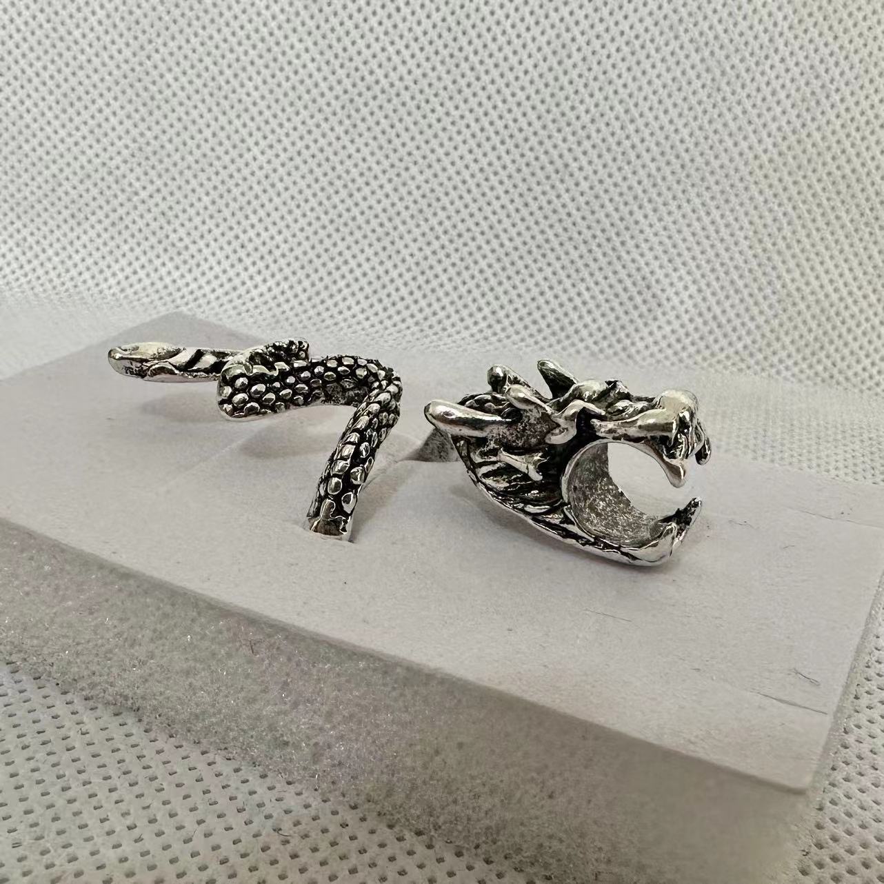 Creative Cigarette Holder Metal Smoking Clip Rings