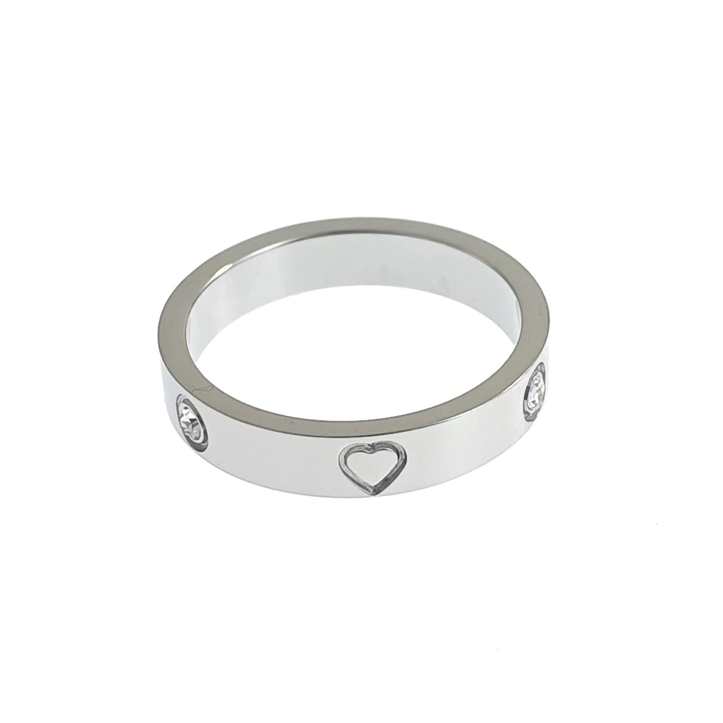 Men's Steel Retro Simple Titanium Corrosion Does Rings