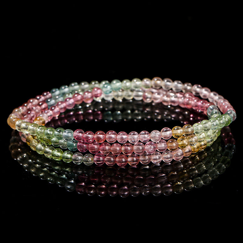 Jewelry Natural Super Seven Garnet Colorful Bracelets