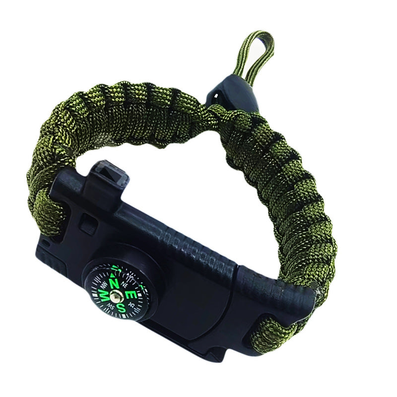 Multifunctional Carrying Strap Camping Survival Outdoor Adventure Emergency Bangle Bracelets