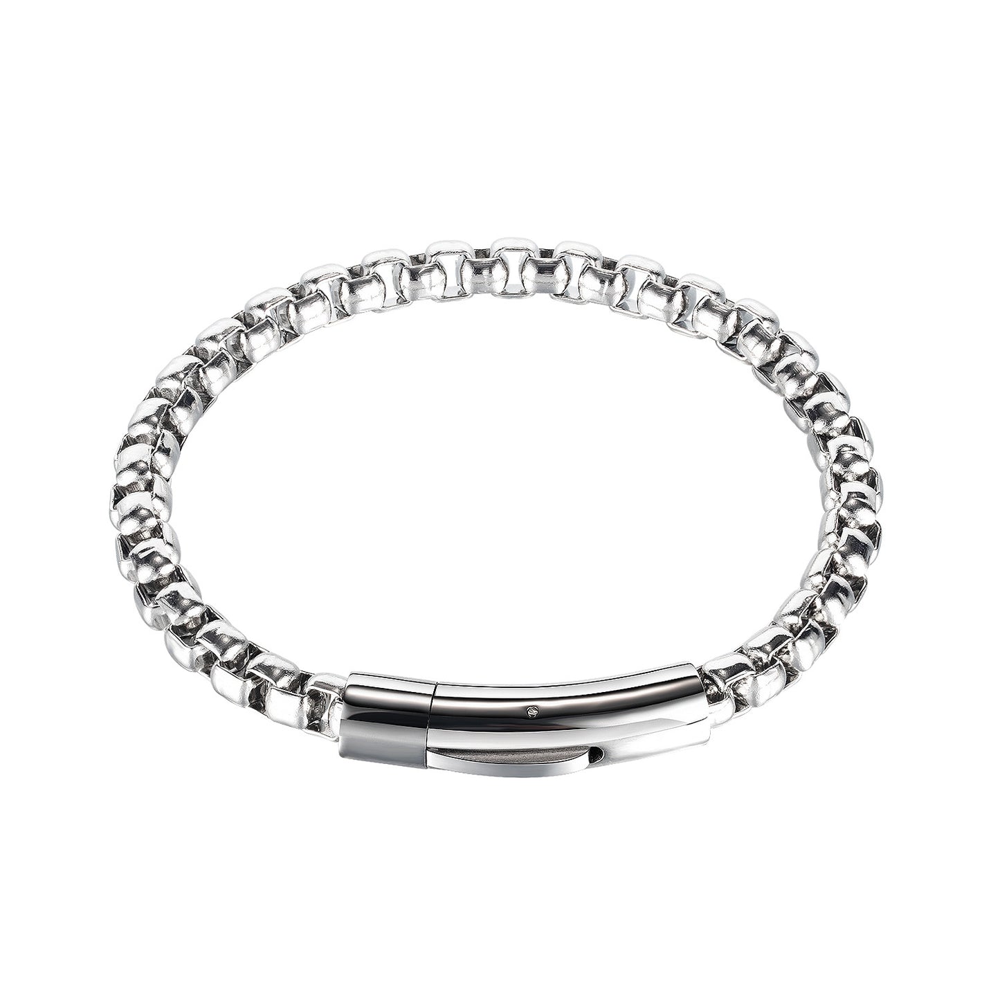 Men's Fashion Personality Titanium Steel Simple Hip Bracelets