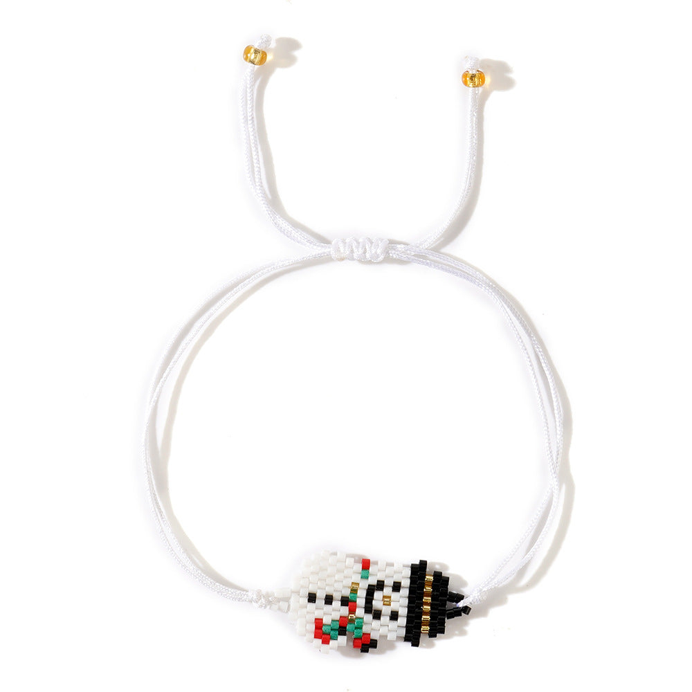 Christmas Style Cute Cartoon Character Hand-woven Bracelets