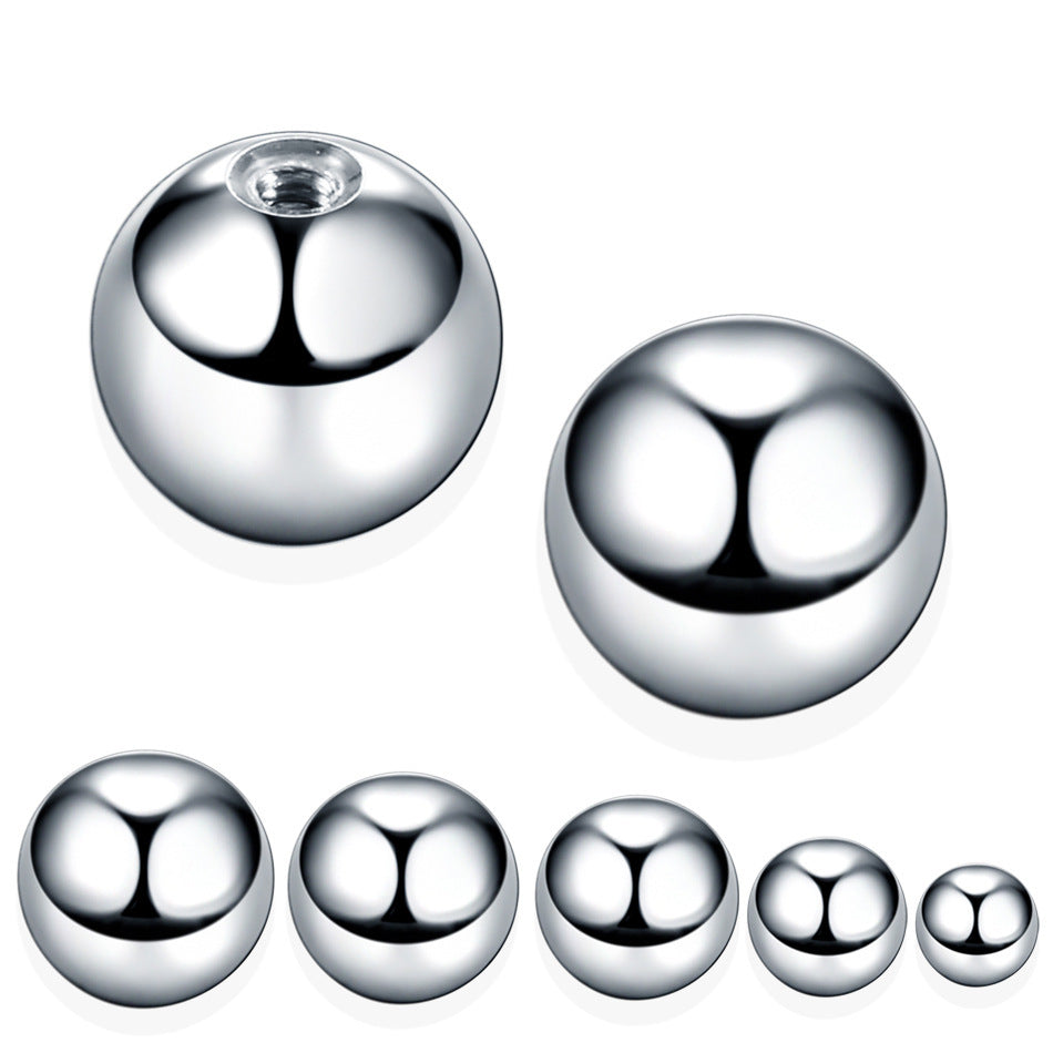 Steel Ball Ornament Accessories Thread Eyebrow Rings