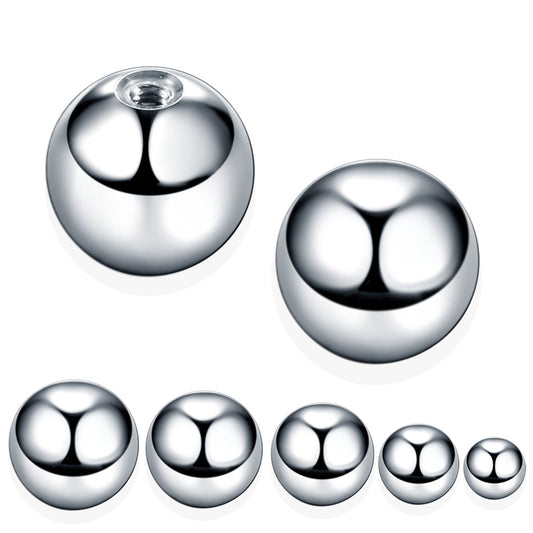 Steel Ball Ornament Accessories Thread Eyebrow Rings