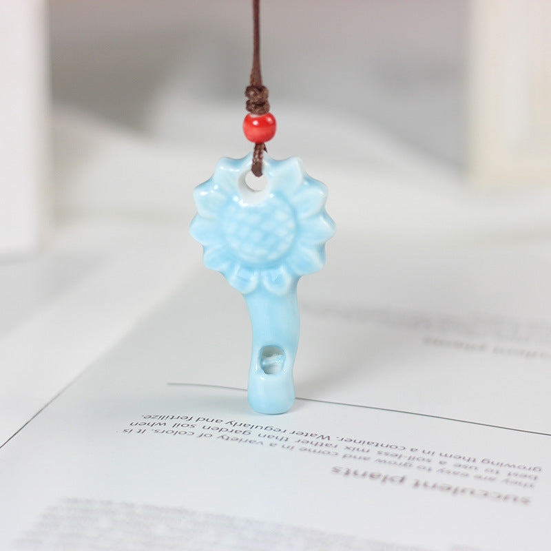 Whistle Couple Ceramic Creative Fresh Get Necklaces