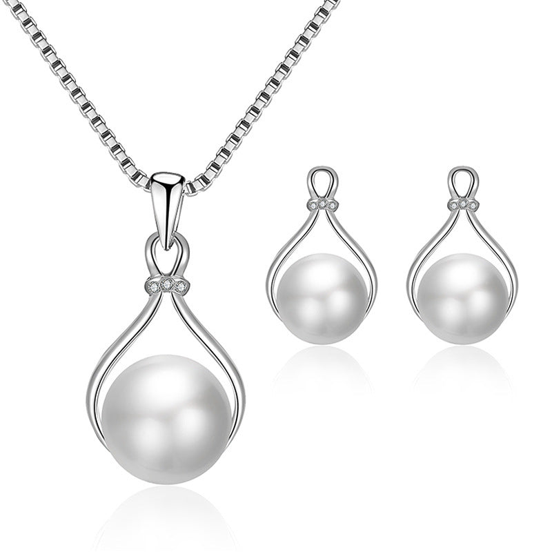 Women's Bridal Peacock Gem Opal For Jewelry Set