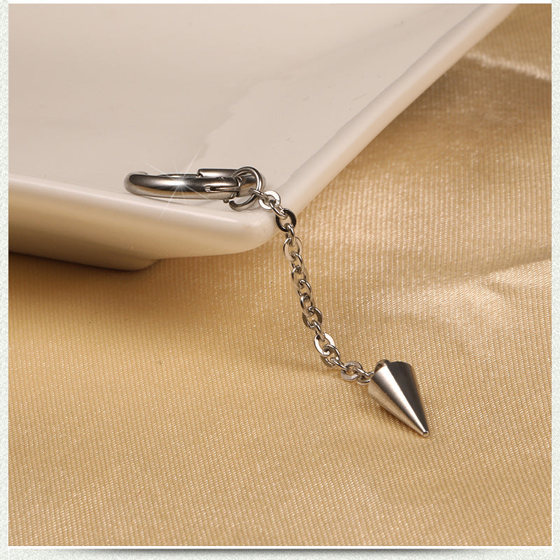 Men's Korean Style Tassel Chain Hipster Ear Earrings