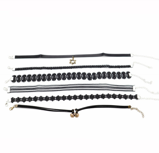 Lace Collar Short Clavicle Chain Sweater Necklaces