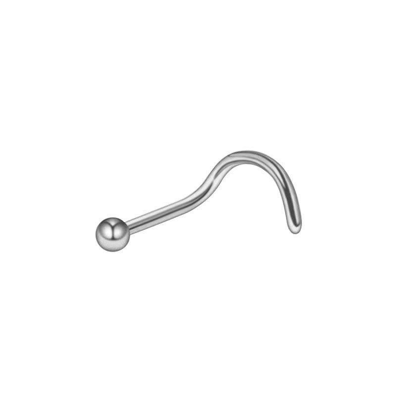 Beautiful Nose Nail Puncture Stainless Steel Earrings