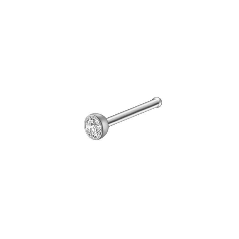 Beautiful Nose Nail Puncture Stainless Steel Earrings