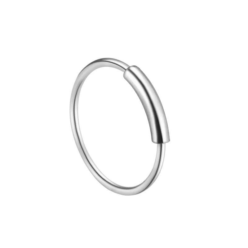 Beautiful Nose Nail Puncture Stainless Steel Earrings