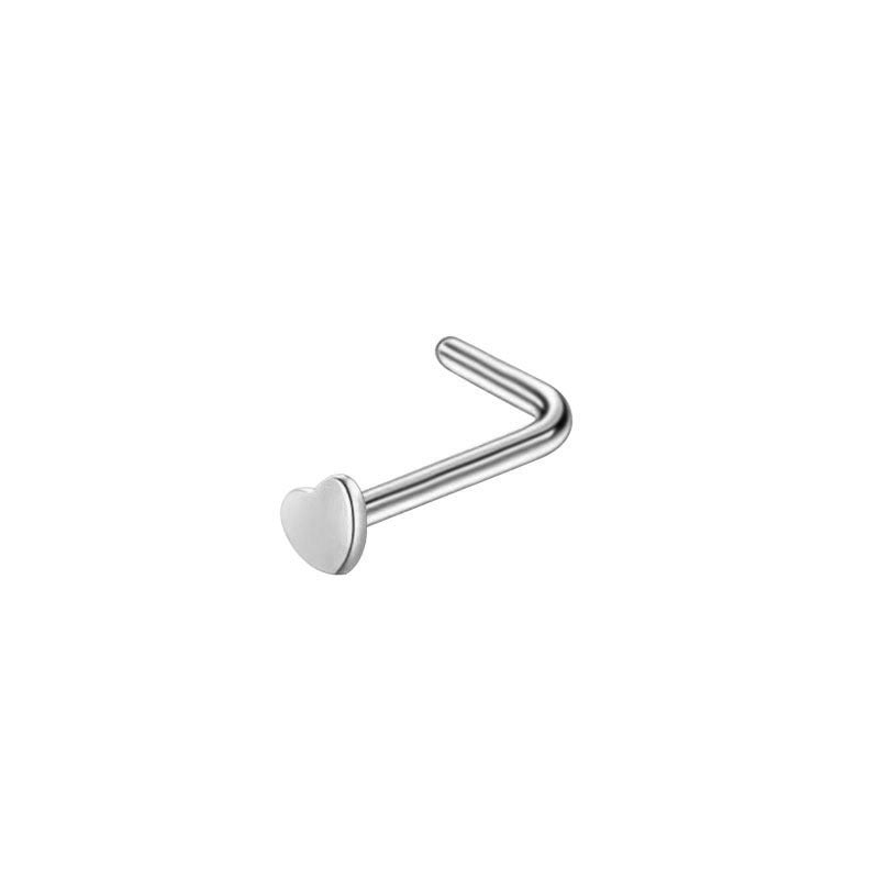 Beautiful Nose Nail Puncture Stainless Steel Earrings