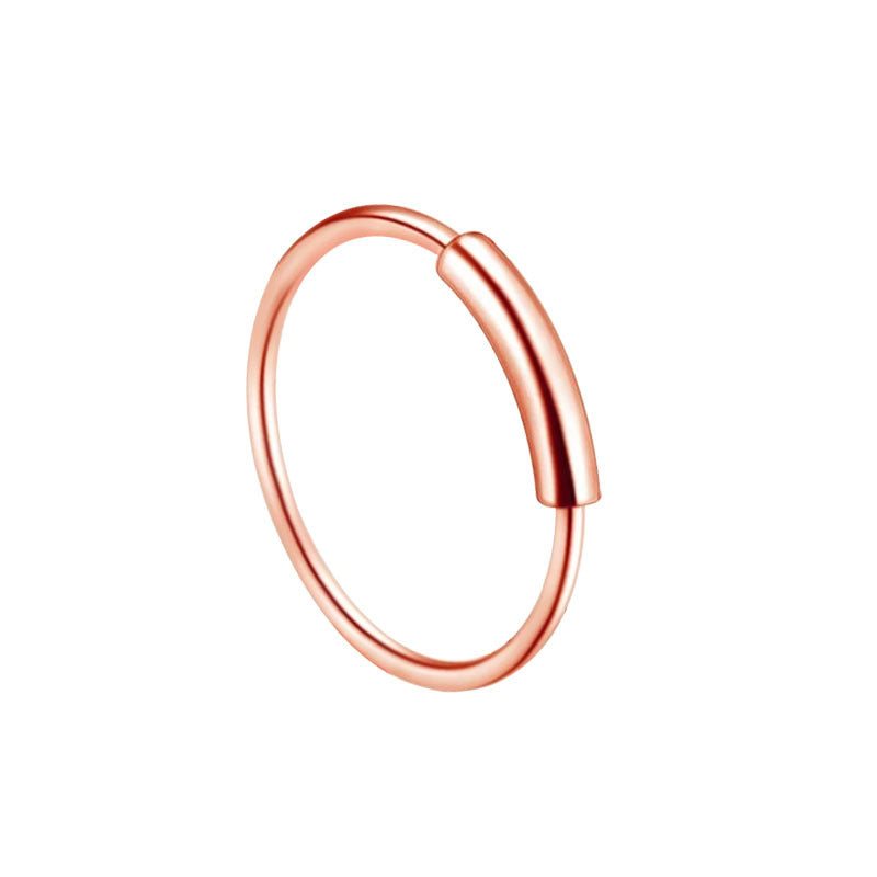 Beautiful Nose Nail Puncture Stainless Steel Earrings