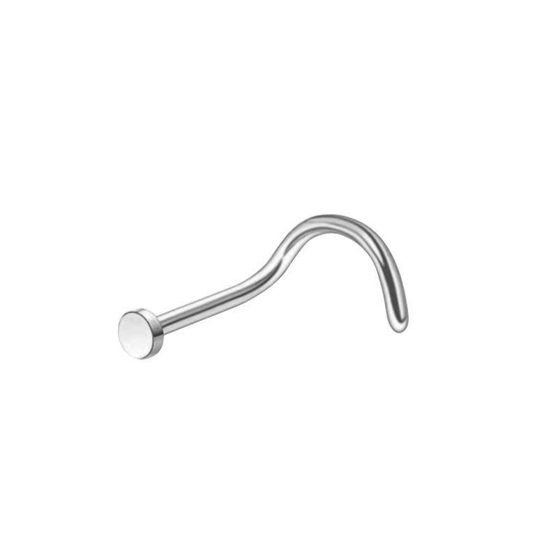 Beautiful Nose Nail Puncture Stainless Steel Earrings