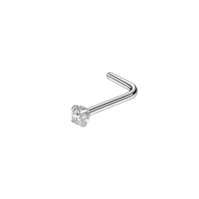 Beautiful Nose Nail Puncture Stainless Steel Earrings