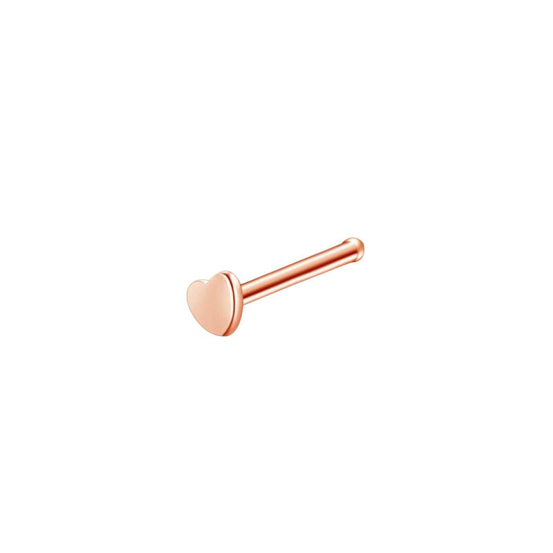 Beautiful Nose Nail Puncture Stainless Steel Earrings