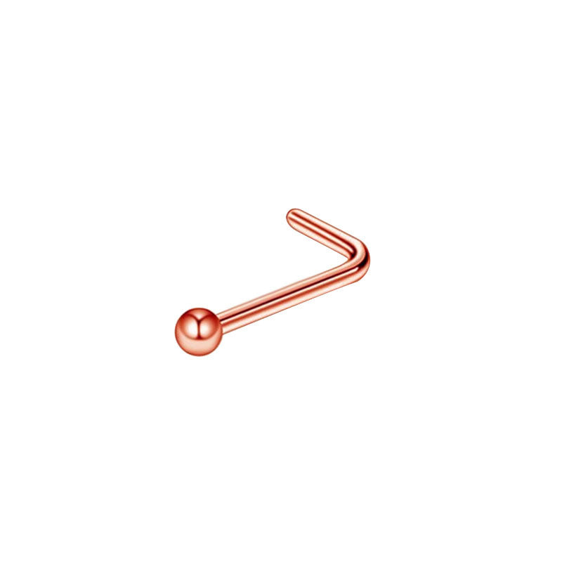 Beautiful Nose Nail Puncture Stainless Steel Earrings