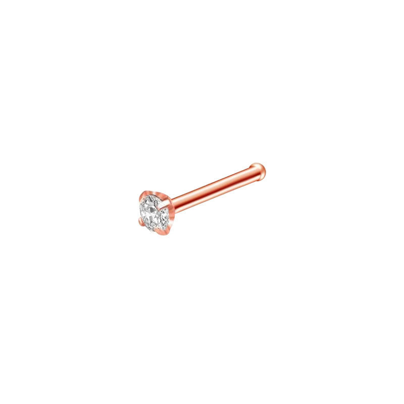 Beautiful Nose Nail Puncture Stainless Steel Earrings