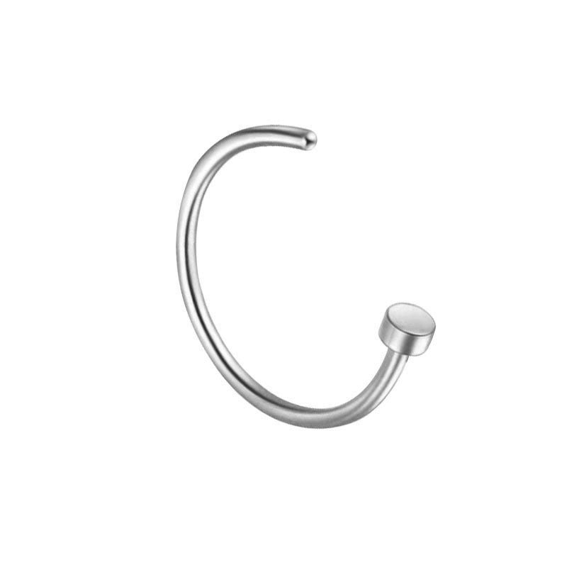 Beautiful Nose Nail Puncture Stainless Steel Earrings