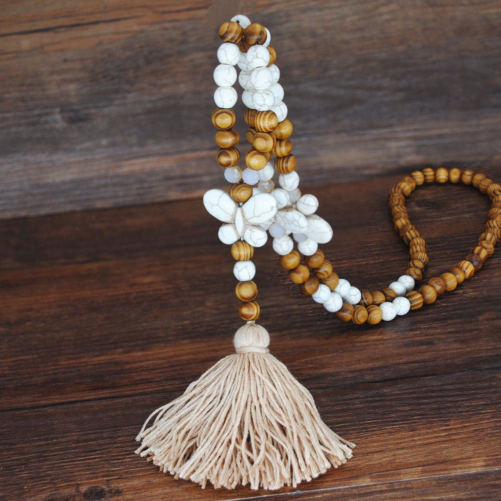 Style Ornament Accessories Tassel Sweater Chain Necklaces