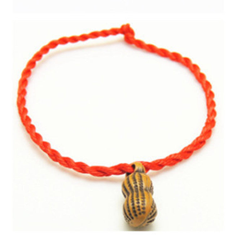 Stall Walnut Life Braided Red Rope Bracelets