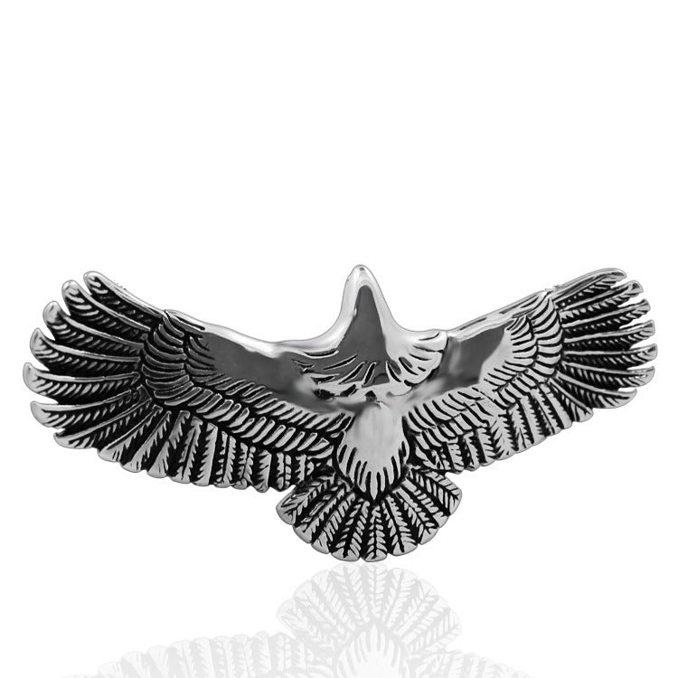 Women's & Men's Full Personality Eagle Flying Feather Stylish Pendants