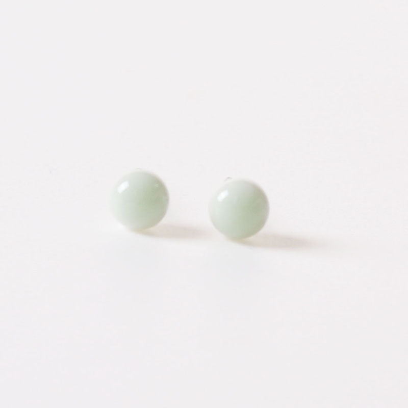 Sweet Solid Color Small Fresh Adult Earrings