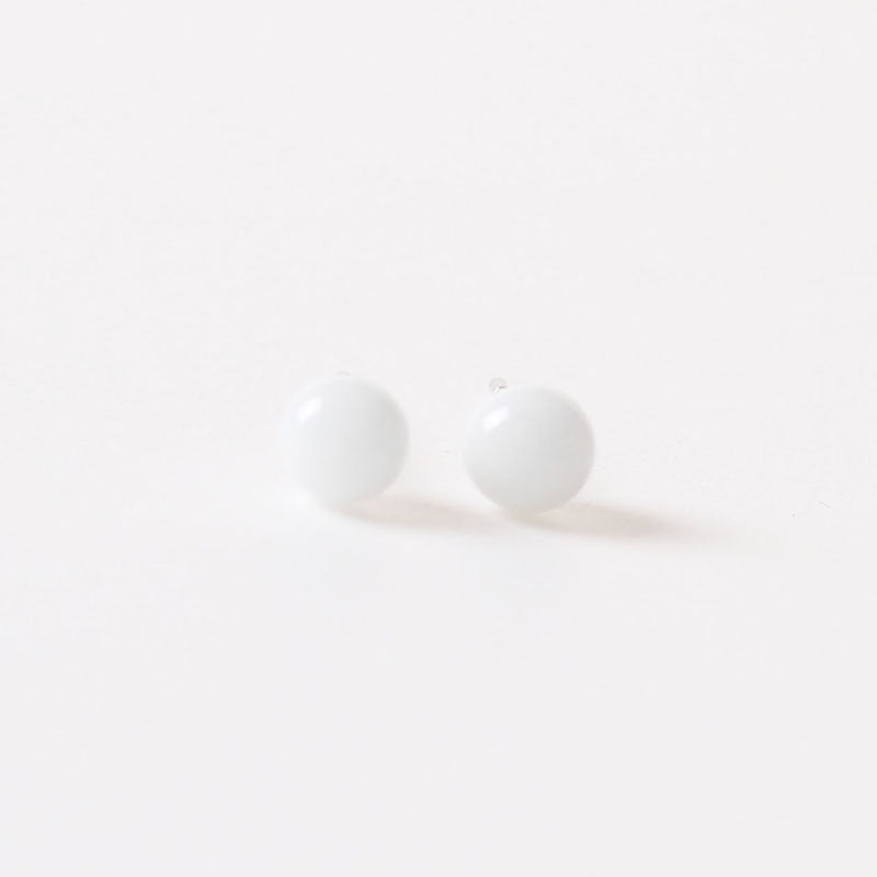 Sweet Solid Color Small Fresh Adult Earrings